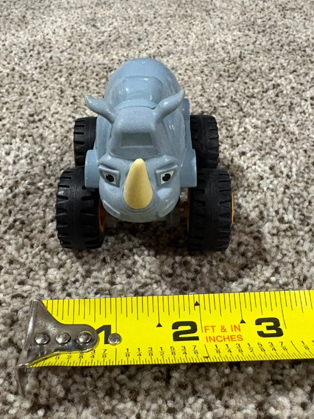 Blaze Monster Machines Rhino Truck FHV29 Animal Island Fisher Price